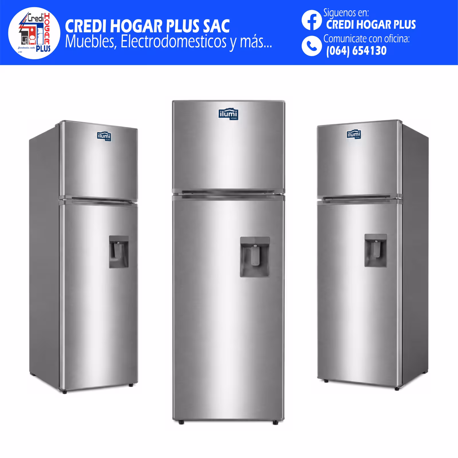 REFRIGERADORA NO FROST 270 LITROS ILUMI