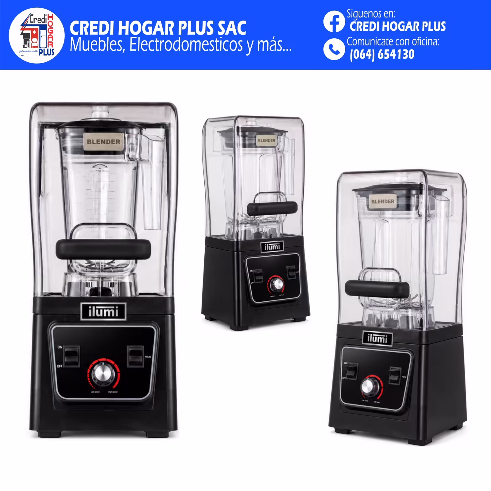 LICUADORA PRO 1.6 LITROS ENCAPSULADA ILUMI