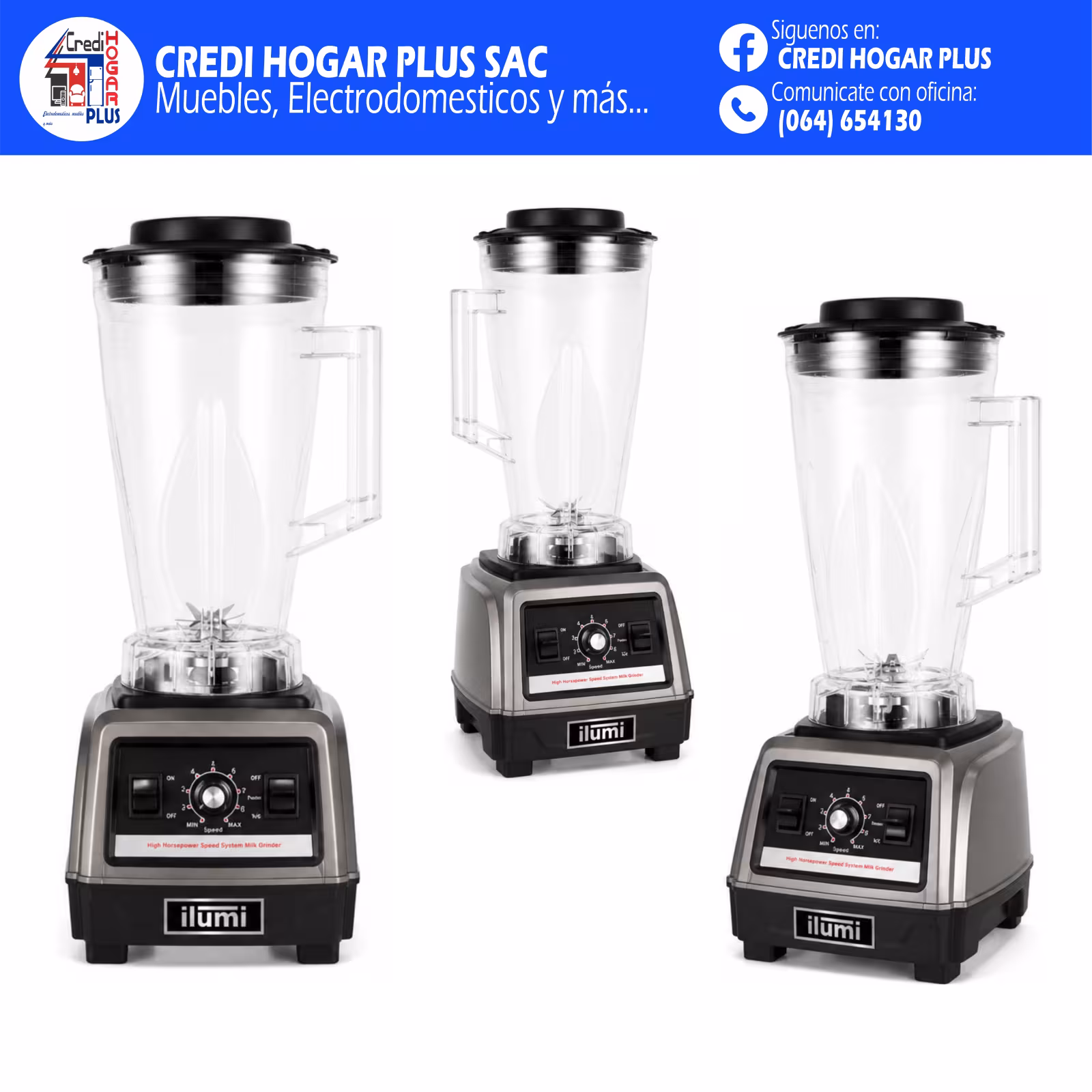 LICUADORA PRO 3.8 LITROS ILUMI