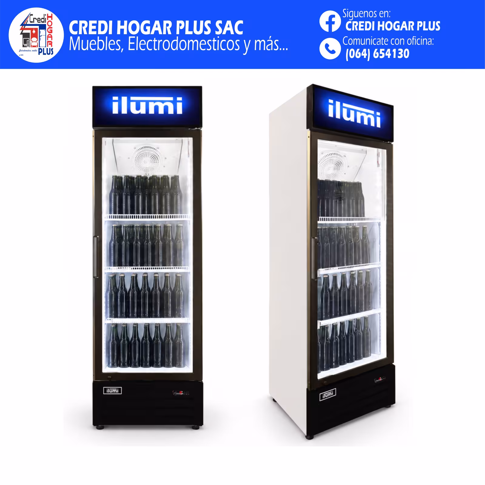 EXHIBIDOR CERVECERO DE 360 LITROS ILUMI
