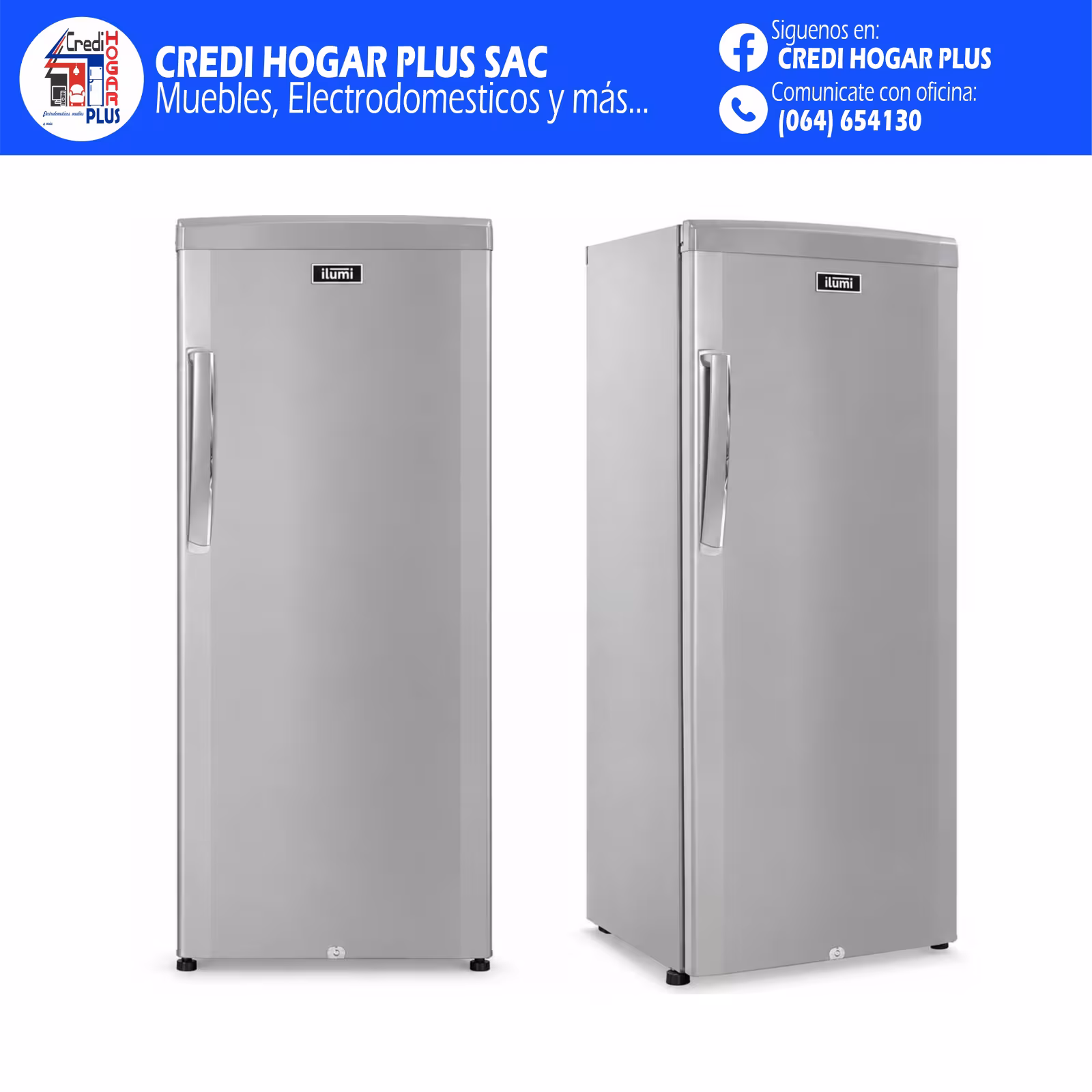 CONGELADORA VERTICAL 280 LITROS ILUMI